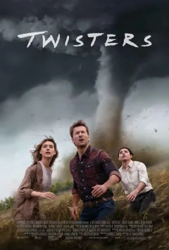 Aksi menegangkan pemburu badai dalam film Twisters