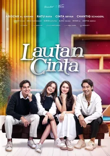 Poster dan cuplikan adegan sinetron Lautan Cinta SCTV