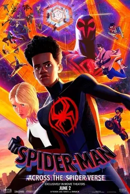 Poster film animasi Spider-Man Across the Spider-Verse