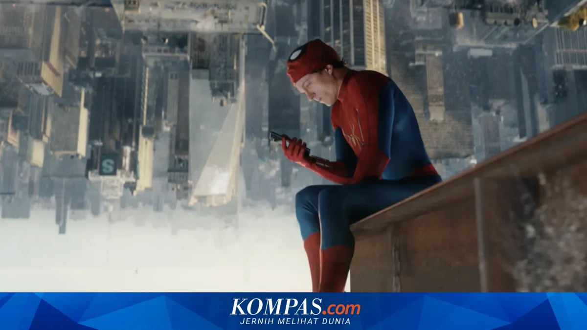 Poster dan adegan film Spider-Man Brand New Day yang tembus box office global