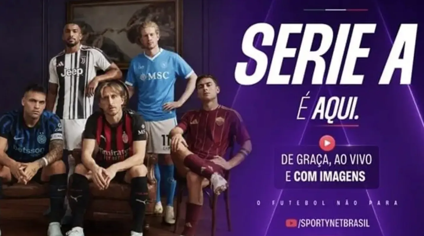 Platform SportyNet siarkan pertandingan Serie A secara gratis di YouTube