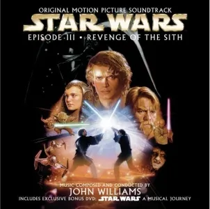 Sampul album musik latar resmi Star Wars: Episode III – Revenge of the Sith