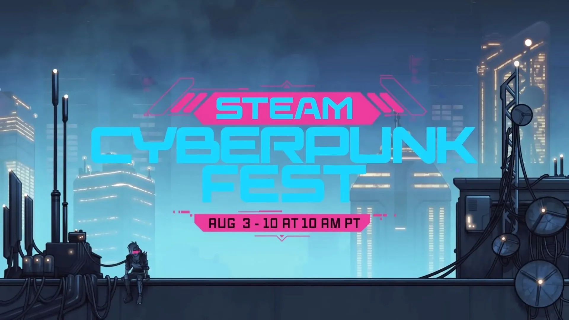 Diskon game Steam Cyberpunk Fest untuk judul populer
