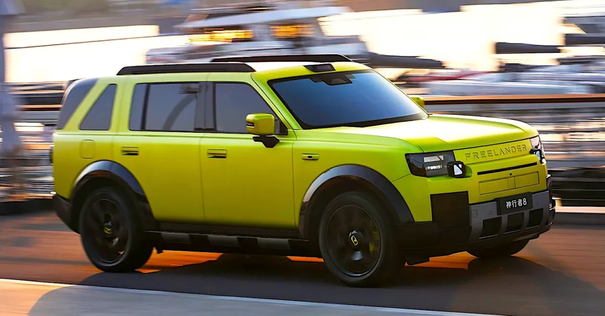 SUV mewah retro Freelander 8 raih 10 ribu pesanan