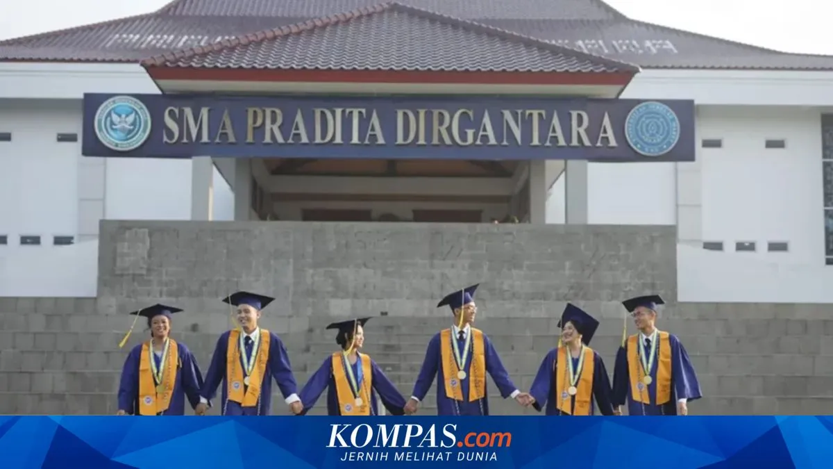 Gedung SMA Pradita Dirgantara dengan fasilitas pendidikan modern