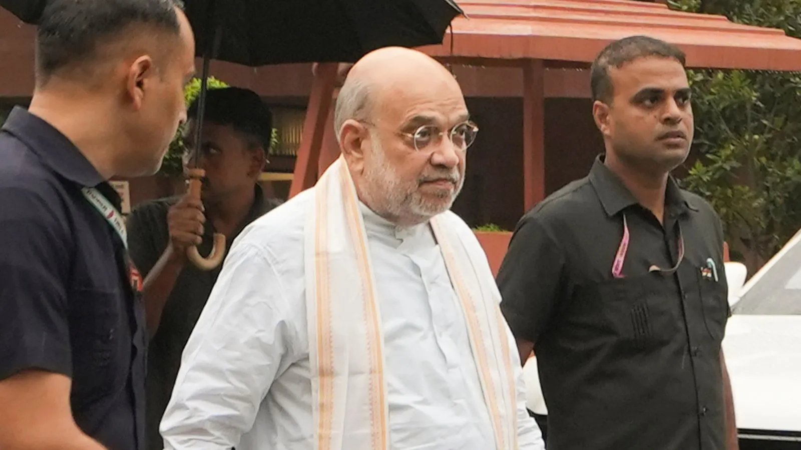 Gedung Parlemen India tempat berlangsungnya sidang legislatif