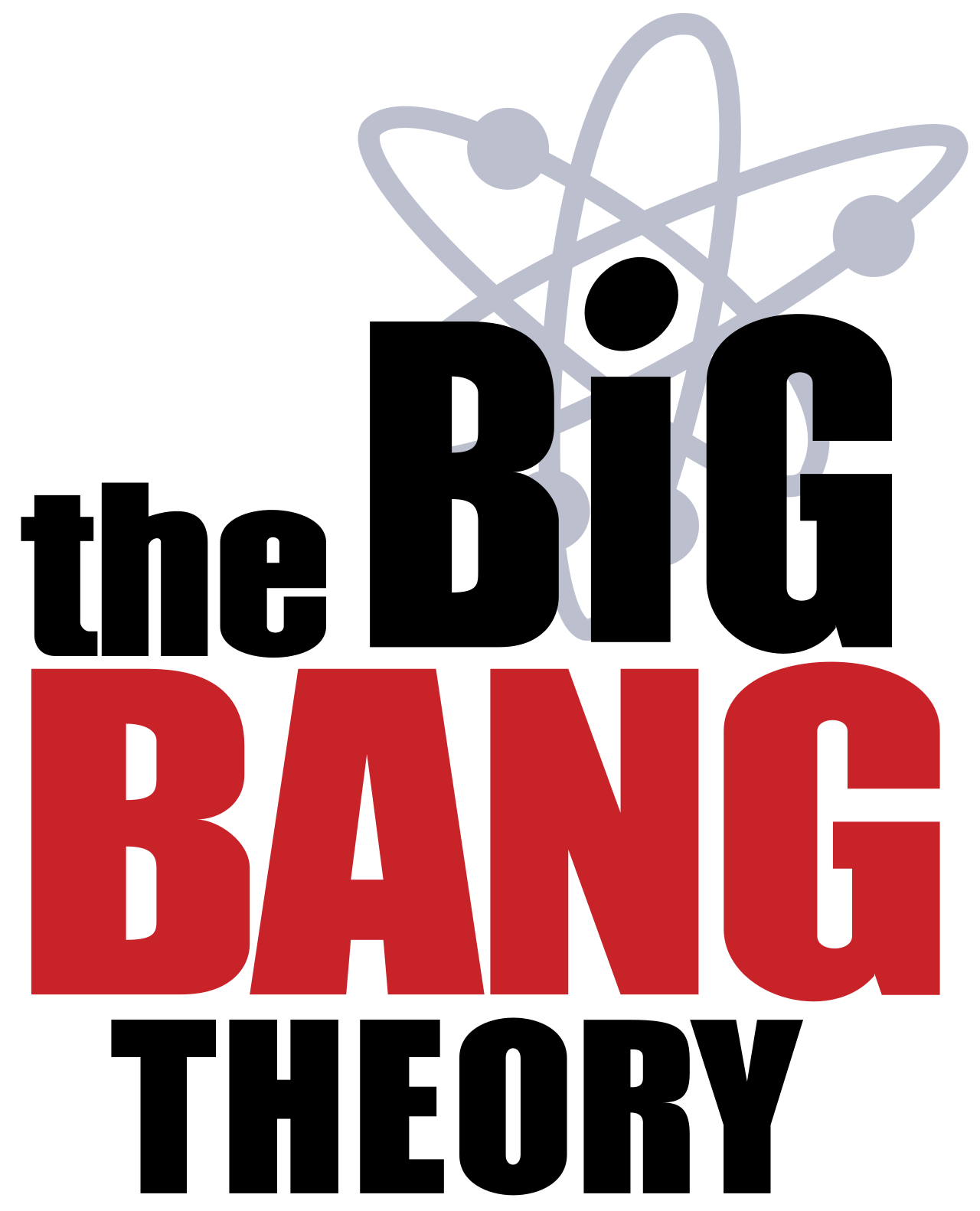 Logo ikonik serial televisi The Big Bang Theory