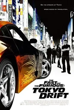 Aksi balap mobil dalam film The Fast and the Furious Tokyo Drift