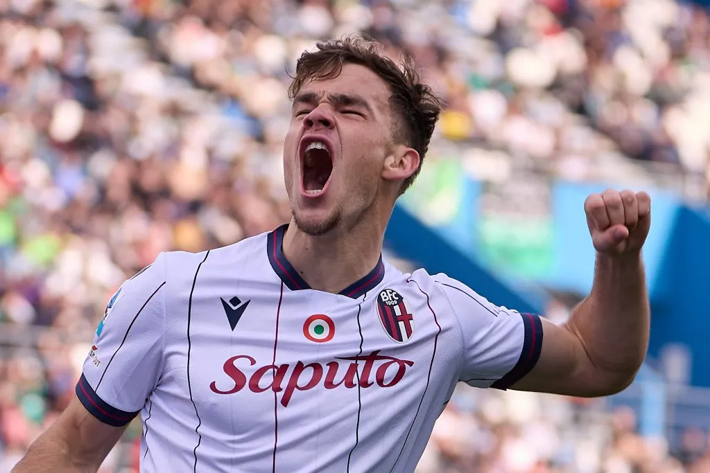 Thijs Dallinga penyerang Bologna yang segera bergabung dengan Cologne
