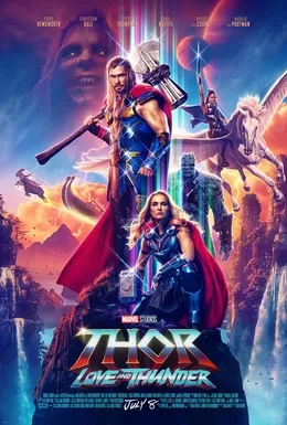 Poster film Thor Love and Thunder produksi Marvel Studios