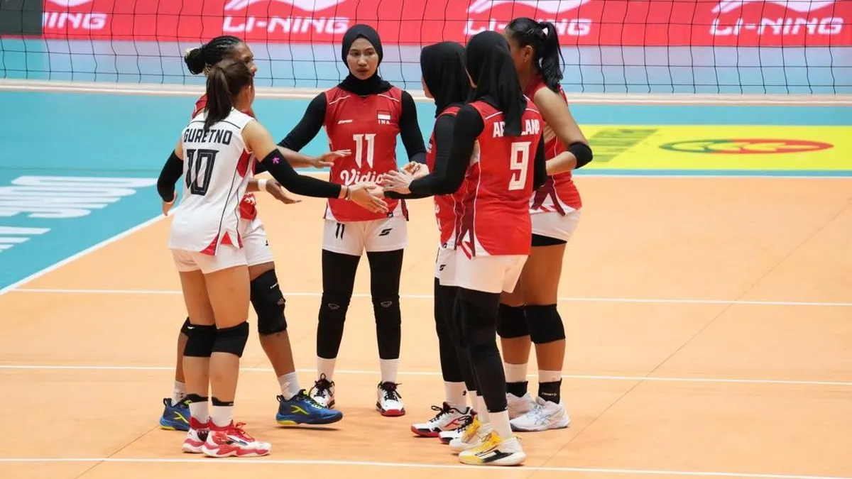 Timnas Voli Putri Indonesia bersiap menghadapi AVC Continental Championship 2026 di China