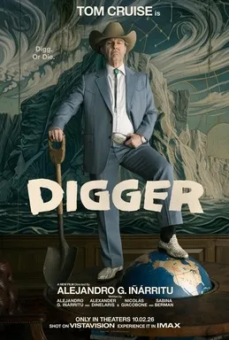 Tom Cruise dalam transformasi peran sebagai miliarder nyentrik di film Digger