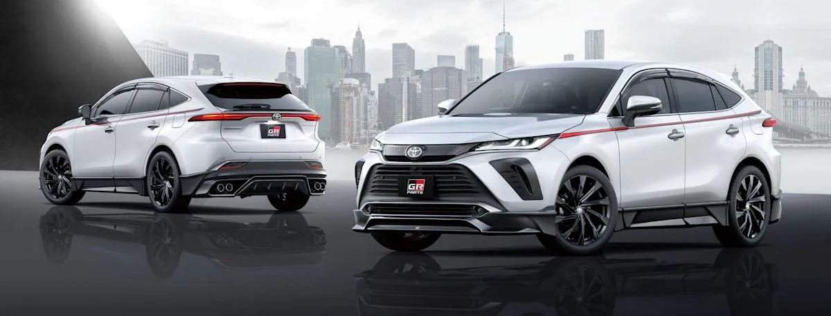 Toyota Harrier atau Venza dengan sentuhan paket bodi GR Parts di Jepang