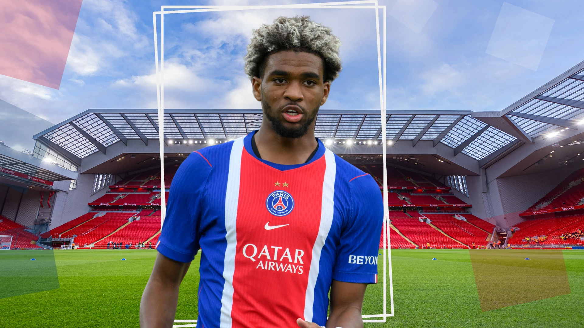 Ilustrasi transfer Ibrahim Mbaye ke Liverpool dari Paris Saint-Germain