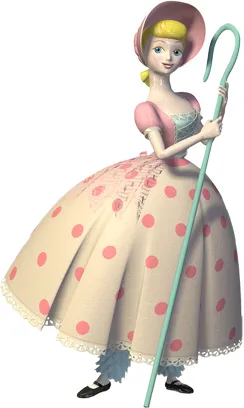 Ilustrasi karakter Bo Peep dalam franchise animasi populer Toy Story