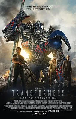 Poster promosi film Transformers Age of Extinction garapan sutradara Michael Bay