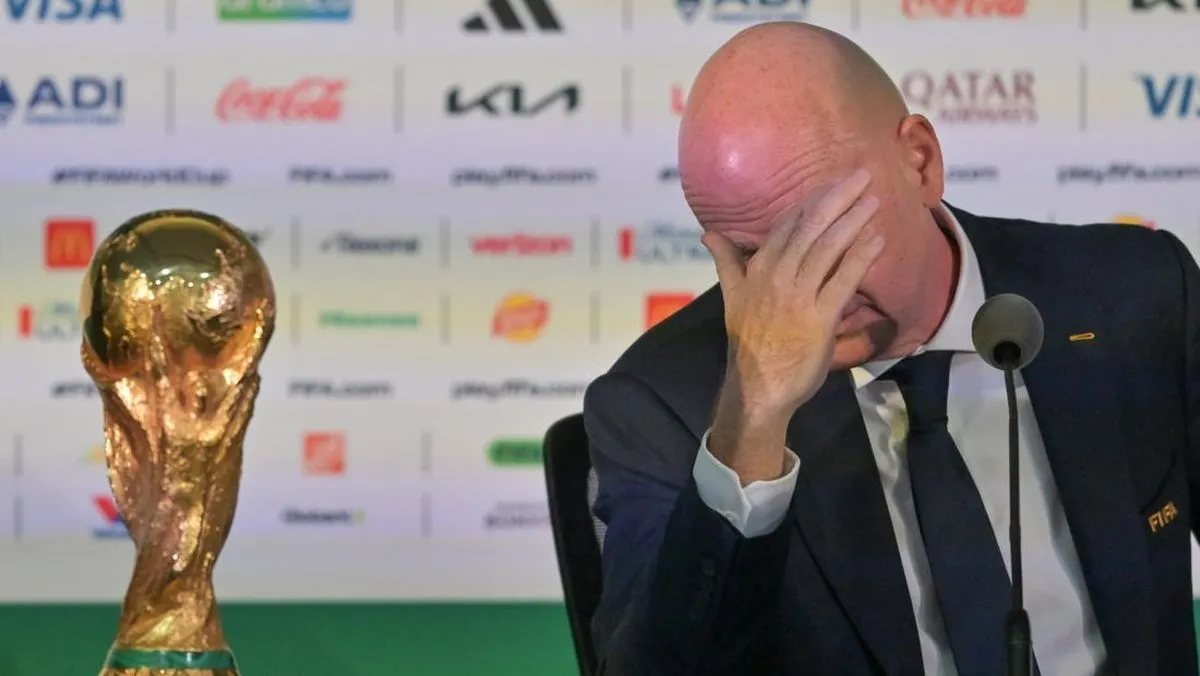Gianni Infantino menghadapi tekanan dari UEFA, AFC, dan CONCACAF terkait proyek FIFA