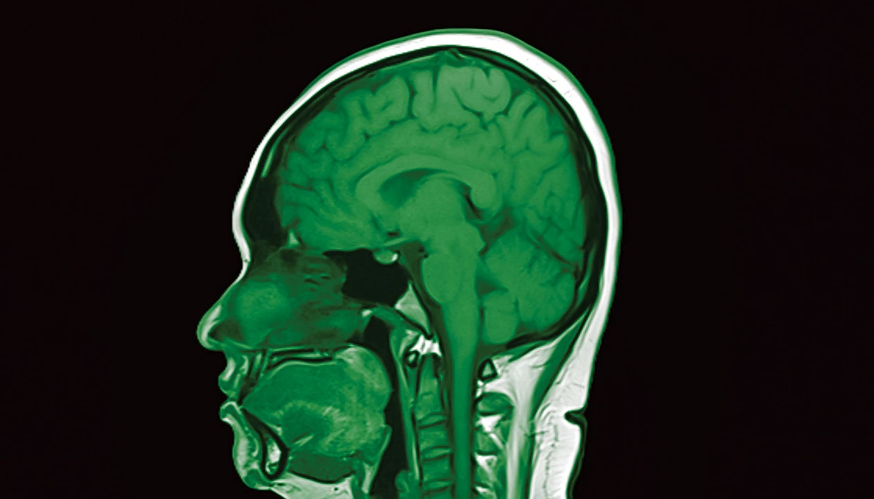 Ilustrasi penelitian neurosains dan terapi gen DREADDs untuk pengobatan otak manusia