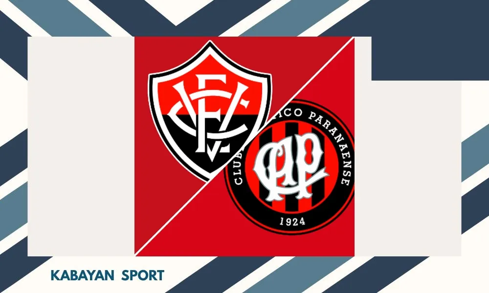 Pemain Vitoria merayakan kemenangan telak atas Athletico Paranaense di Copa Do Brazil