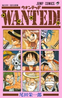 Sampul buku Wanted Eiichiro Oda Before One Piece koleksi cerita pendek