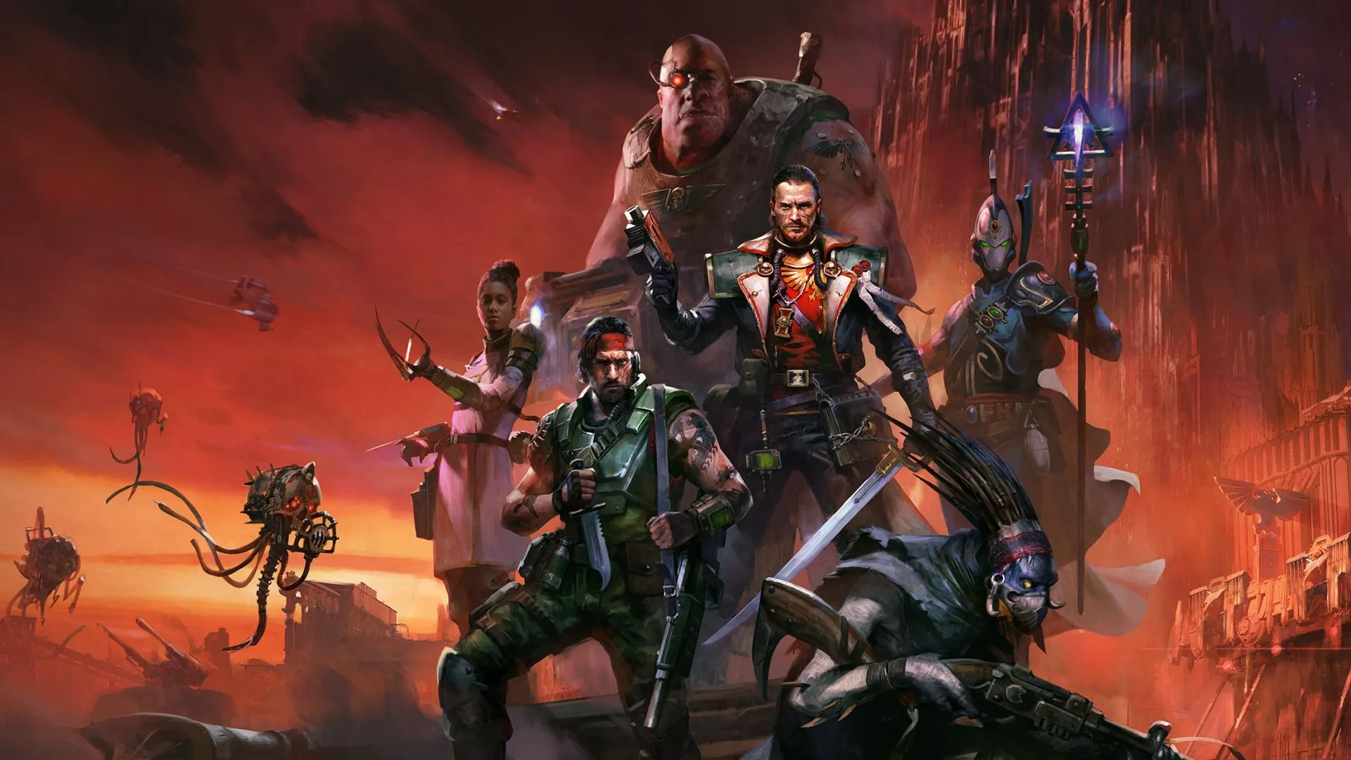 Karakter dan Companion dalam Warhammer 40,000 Dark Heresy