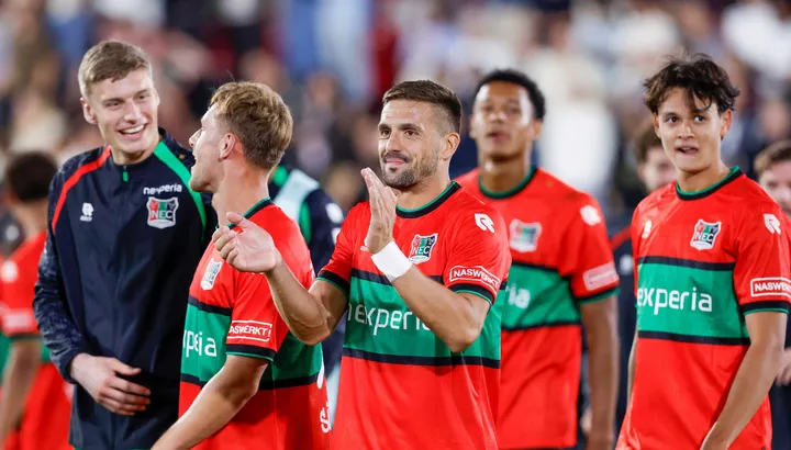 Suasana Stadion Koning Willem II jelang laga Eredivisie