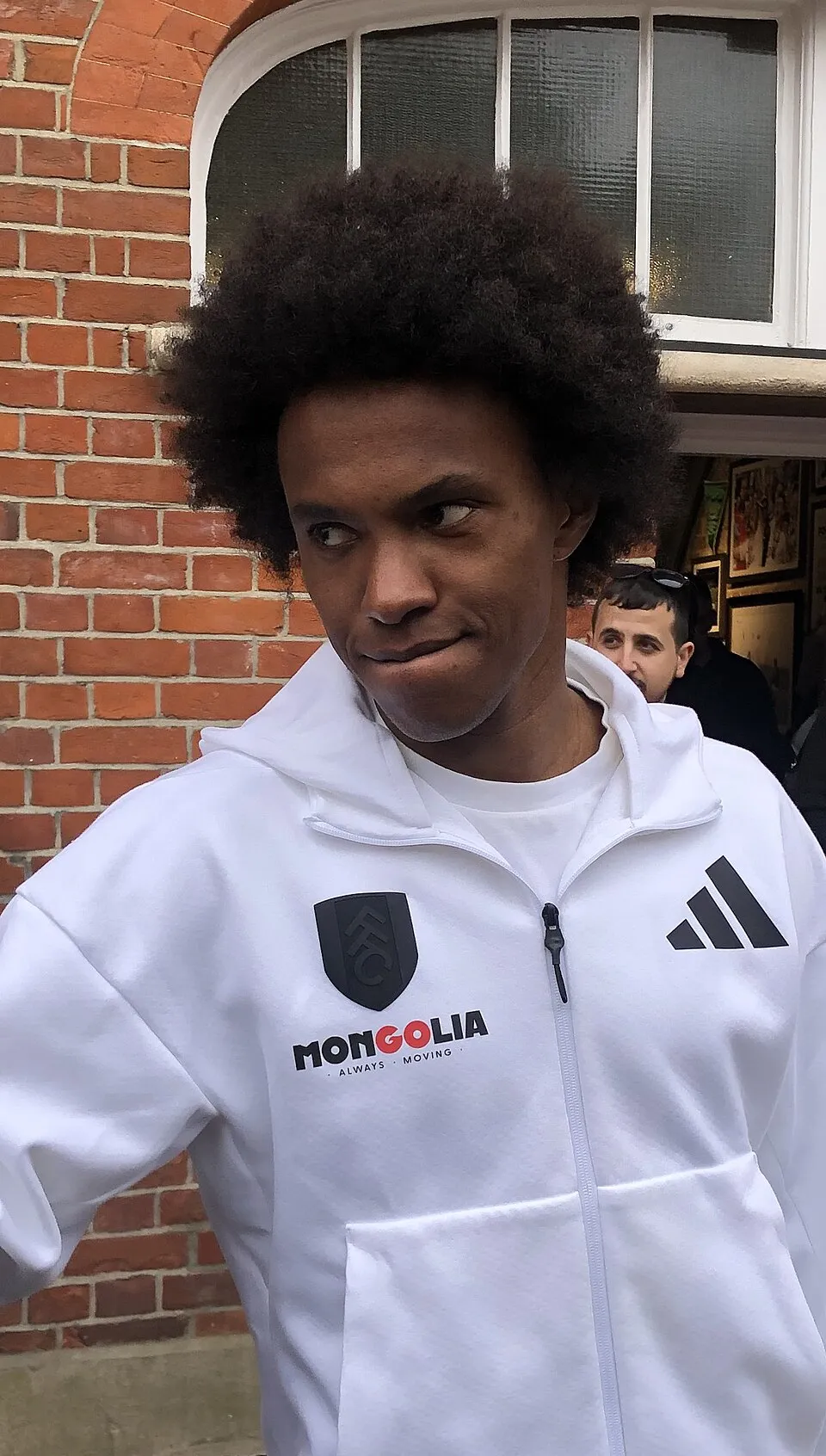Ilustrasi potret Willian Borges da Silva sebagai pesepak bola profesional Brasil