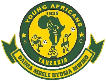 Logo resmi Young Africans Sports Club dengan warna kebanggaan hijau dan kuning