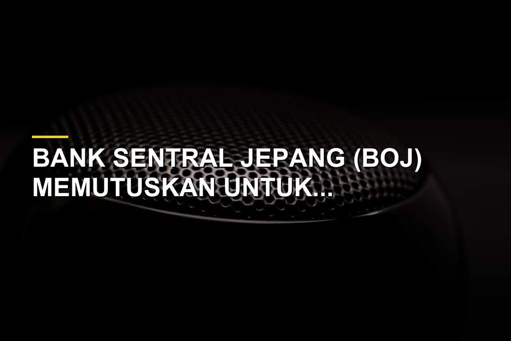 Gedung Bank Sentral Jepang BOJ di Tokyo