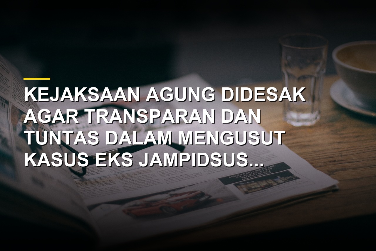 Gedung Kejaksaan Agung tempat penanganan perkara eks Jampidsus Febrie Adriansyah