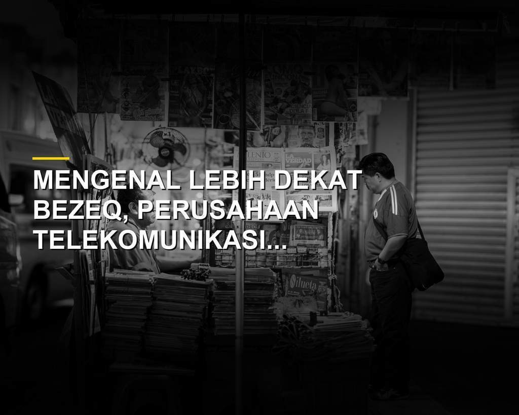 Gedung perkantoran perusahaan telekomunikasi Bezeq di Israel
