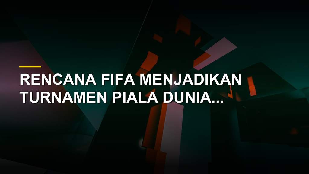 Kontroversi Rencana Penjualan Piala Dunia, Gianni Infantino Dikecam