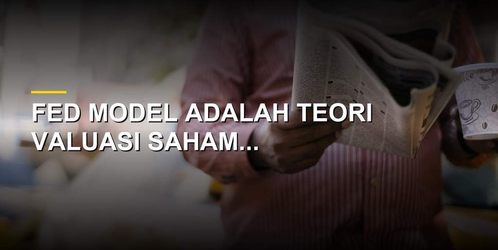 Grafik analisis valuasi pasar saham dan imbal hasil obligasi