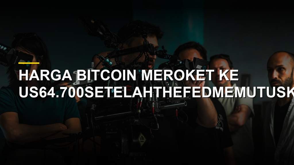 Harga Bitcoin Terbang ke US64.700,TheFedTahanSukuBunga