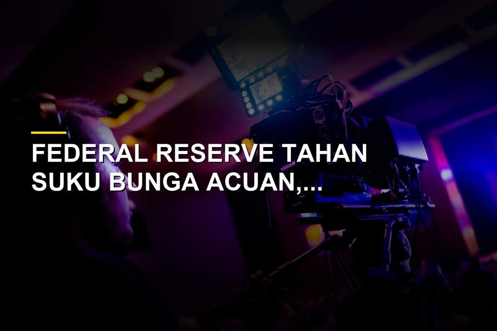 Grafik pergerakan imbal hasil Treasury AS dan gedung Federal Reserve terkait kebijakan suku bunga