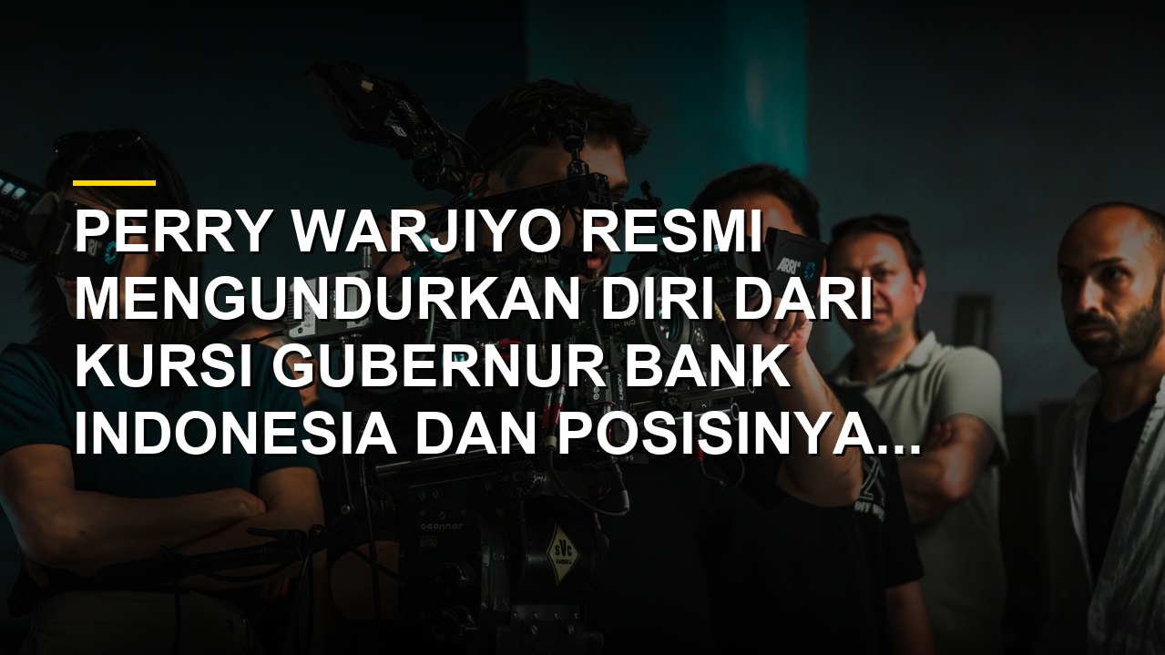 Gubernur Bank Indonesia Perry Warjiyo saat memaparkan materi konferensi pers