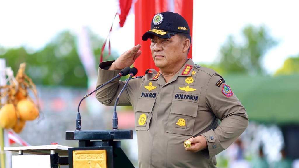 Gubernur Sulut Yulius Selvanus membuka Karya Bakti Skala Besar 2026 di Kepulauan Talaud