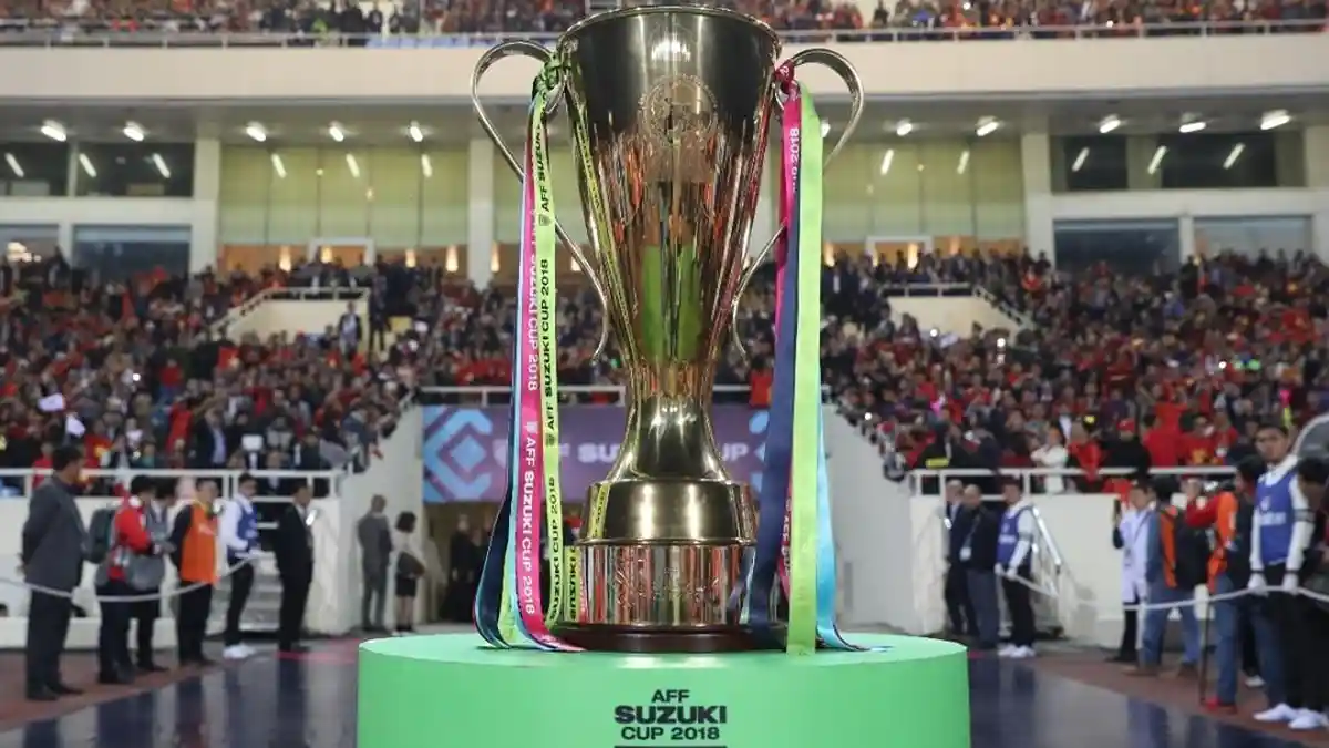 Pemain Singapura merayakan kemenangan atas Kamboja di ajang Piala AFF 2026