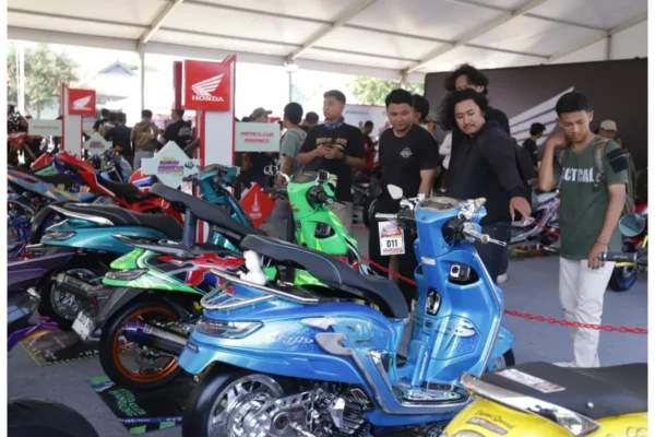 Peluncuran ajang modifikasi sepeda motor Honda Modif Contest HMC 2026 oleh Astra Honda Motor