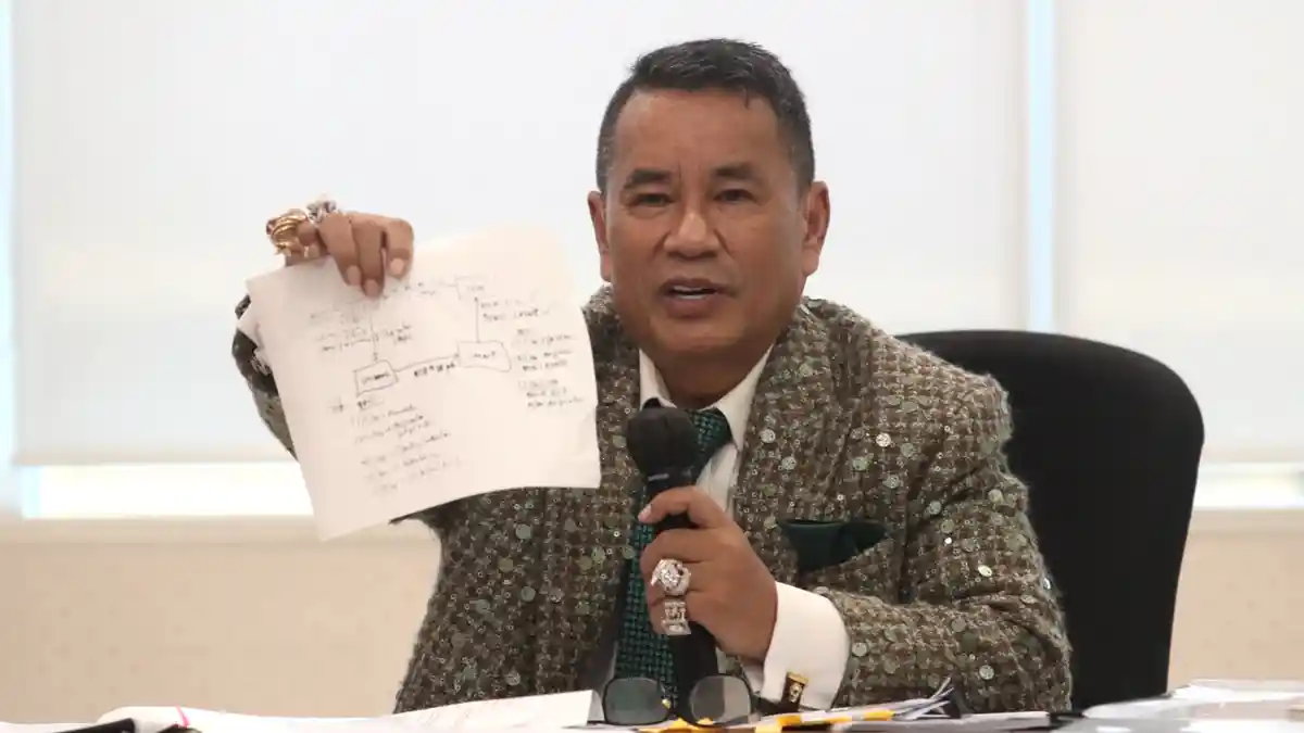 Susno Duadji memberikan tanggapan terkait pernyataan Hotman Paris soal izin Presiden