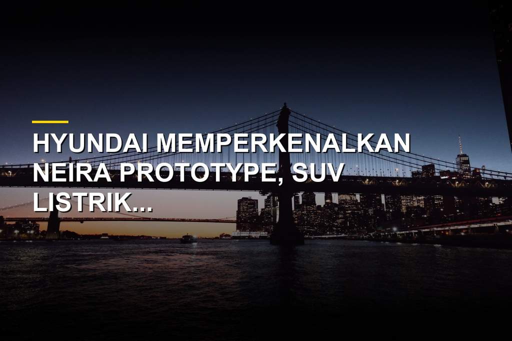 Hyundai Neira Prototype SUV listrik 7 penumpang yang dipamerkan di GIIAS 2026 ICE BSD