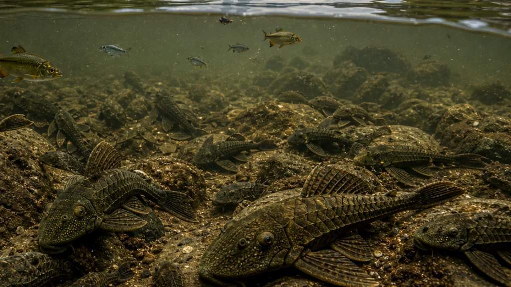 Kondisi perairan Telaga Saat di Bogor yang kini didominasi oleh spesies ikan asing