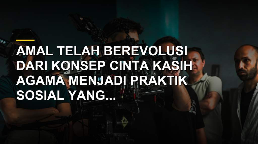 Ilustrasi amal dan sedekah sebagai tindakan kemanusiaan lintas agama dan budaya