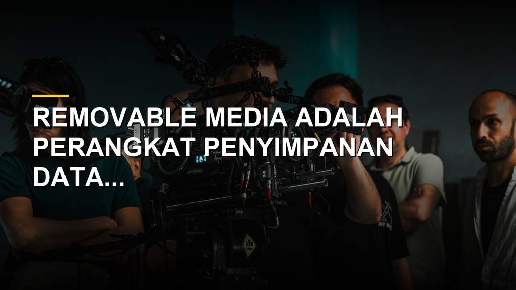 Penjelasan Removable Media, Sejarah dan Risiko Keamanan Datanya