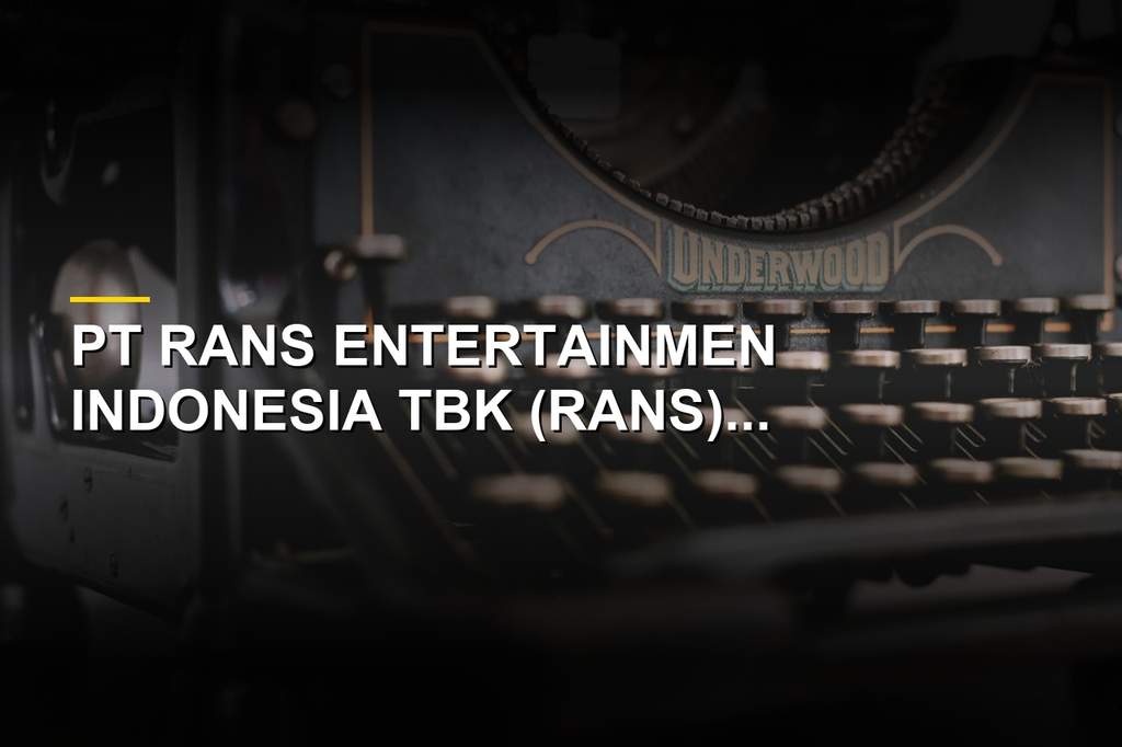 Ilustrasi Bursa Efek Indonesia dan logo RANS terkait mundurnya Grandy pasca IPO