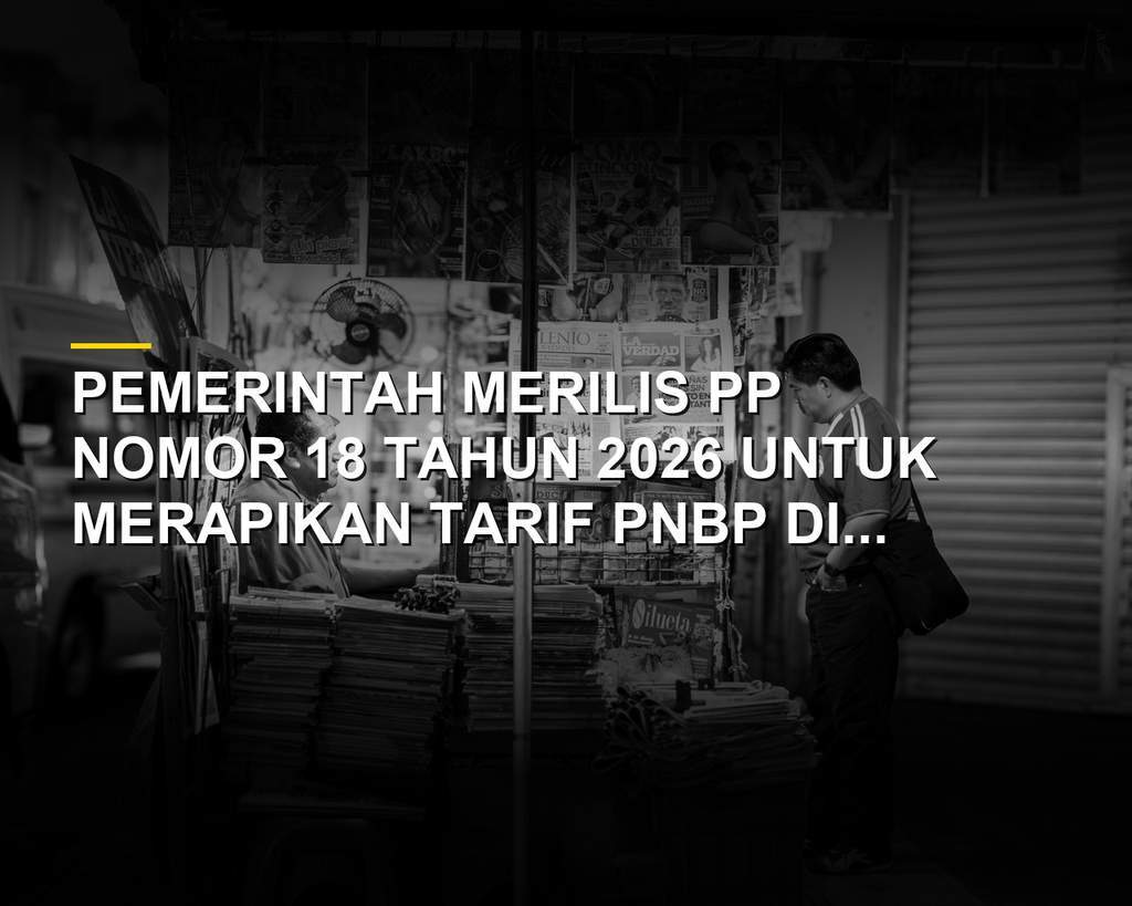 Ilustrasi dokumen peraturan pemerintah dan fasilitas pertahanan modern di Indonesia