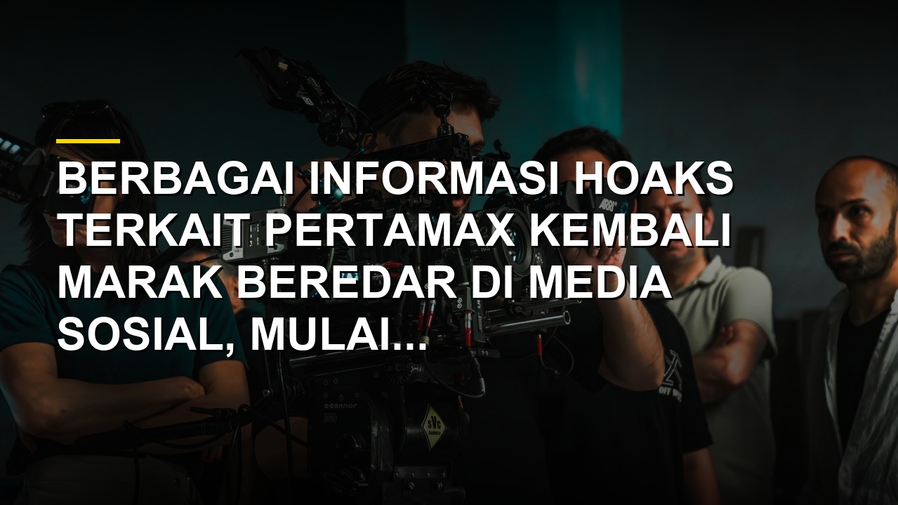 Ilustrasi hoaks seputar harga dan isu Pertamax di media sosial