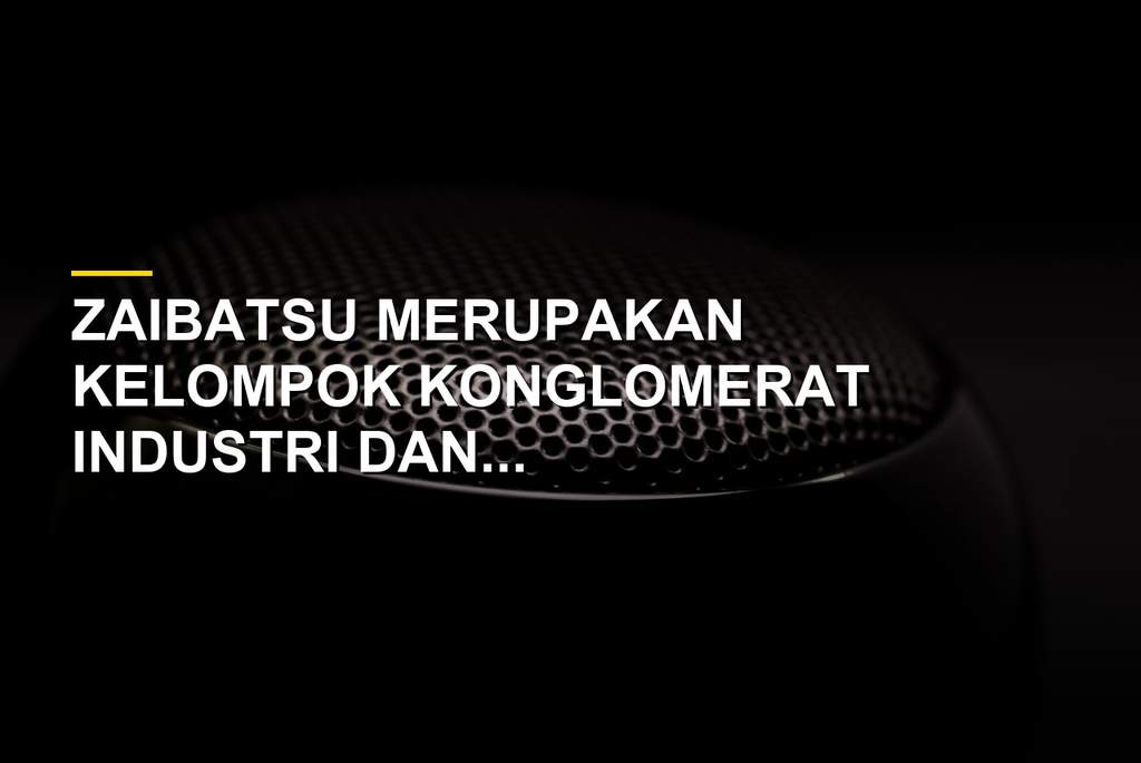 Ilustrasi kawasan bisnis dan gedung perkantoran modern di Jepang