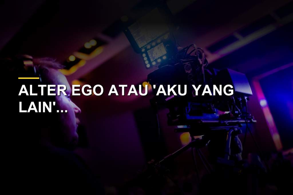 Ilustrasi konsep alter ego atau kepribadian ganda