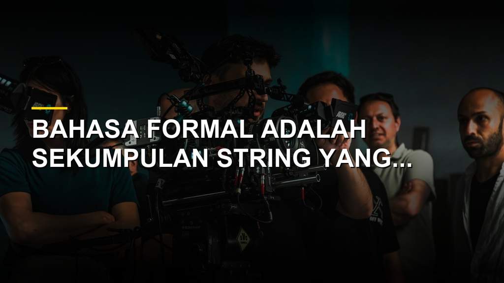 Definisi Bahasa Formal, Konsep Dasar dalam Ilmu Komputer